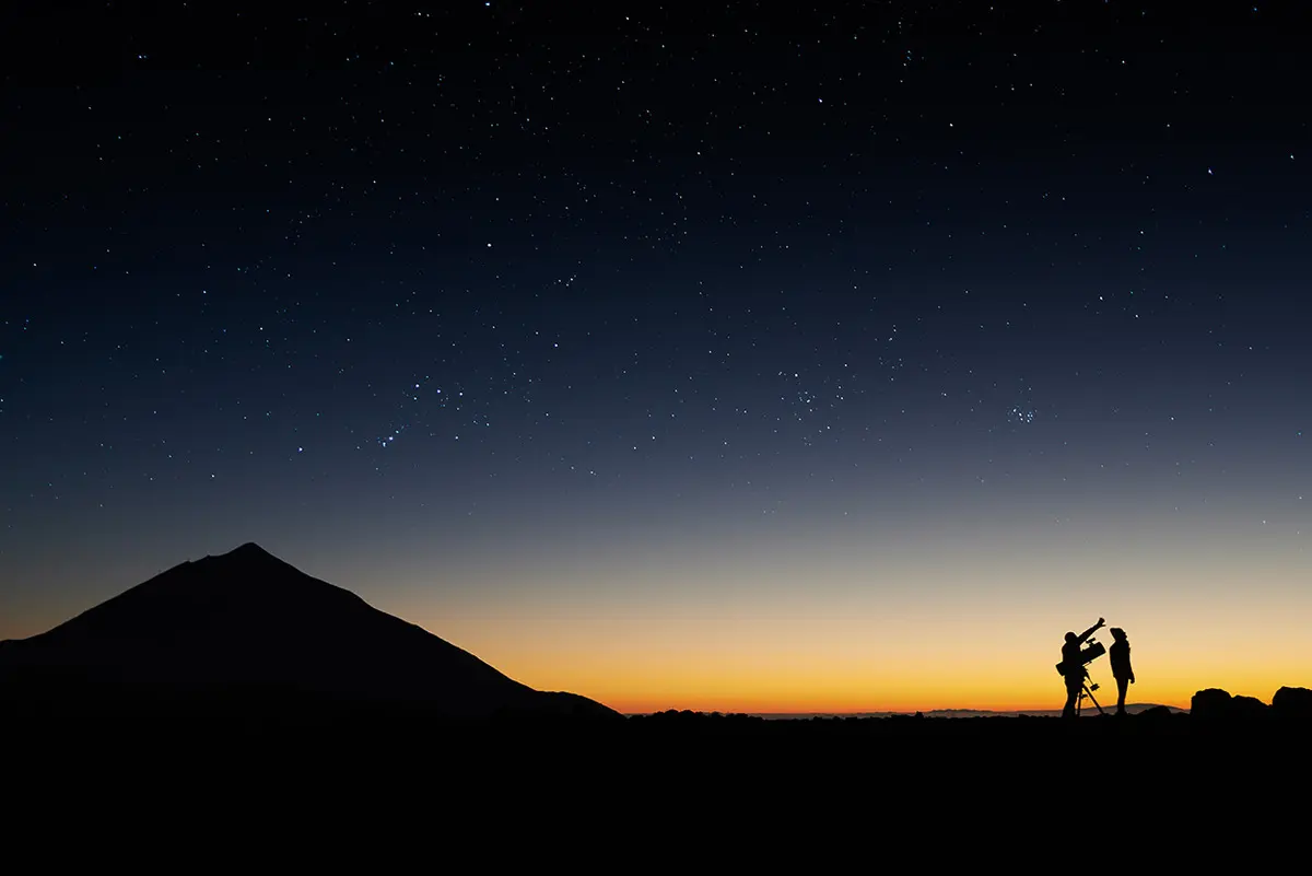 TEIDE BY NIGHT