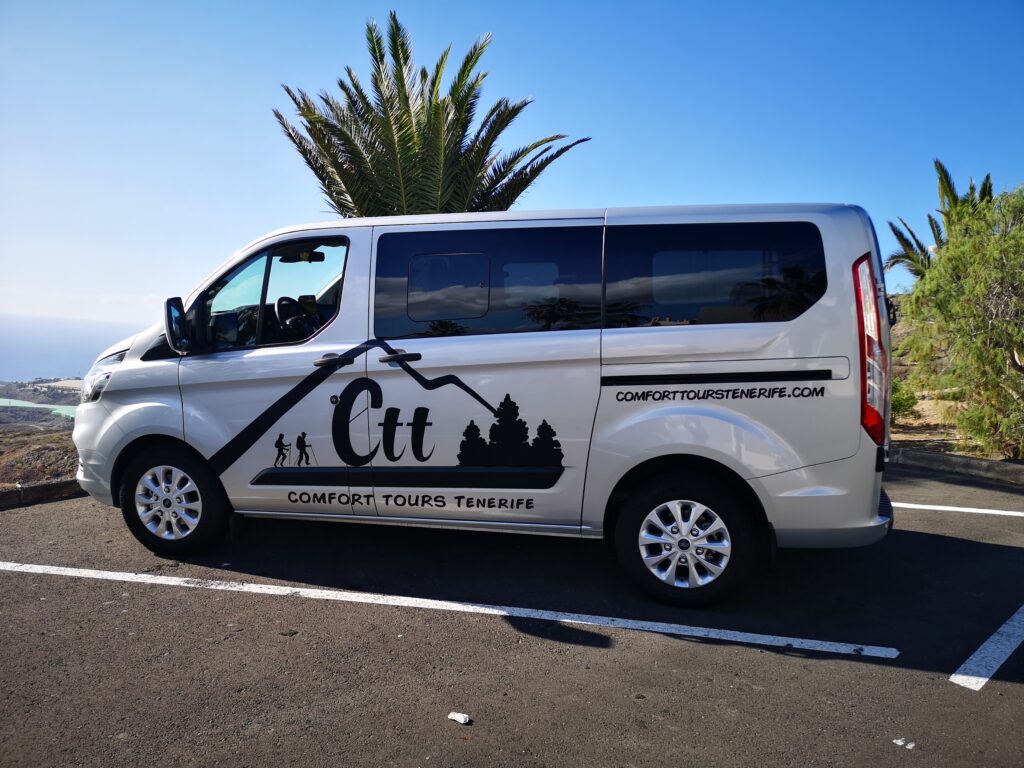 luxury van private tours in tenerife
